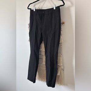 AYR Straight Leg Ponte Dress Pants With Pockets Size 28 Black